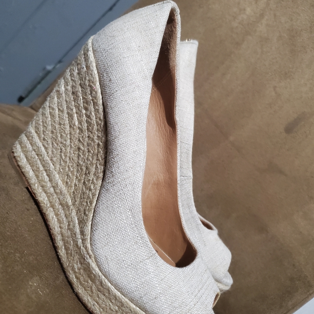 Coach Wedge heels sz 6.5